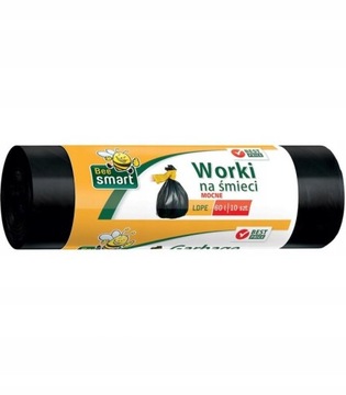 Bee Smart worki na śmieci LDPE 60L 10szt