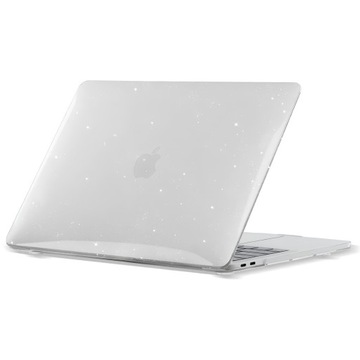 PRZEZROCZYSTE ETUI CASE OBUDOWA POKROWIEC BROKAT DO MACBOOK 13.3''