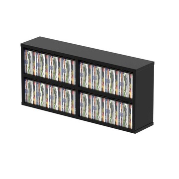 Glorious CD Box 180 Black - Szafka na płyty CD