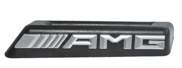 MERCEDES AMG EMBLEMAT ZNACZEK LOGO W GRILL ZDERZAK