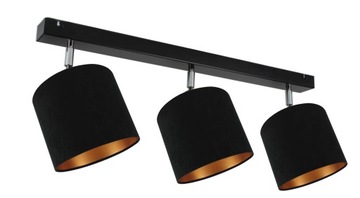 LAMPA WISZĄCA SUFITOWA ŻYRANDOL ABAŻUR WELUR LED