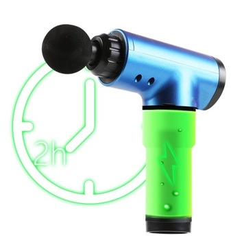 Массажный пистолет Мощный вибрационный массаж Ручной массажер-пистолет для массажа тела