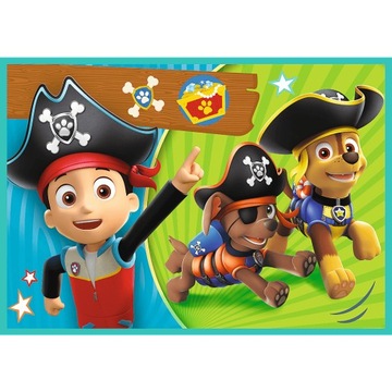 Пазл Paw Patrol 4в1 34346 Trefl 3+ 12,15,20,24 детали