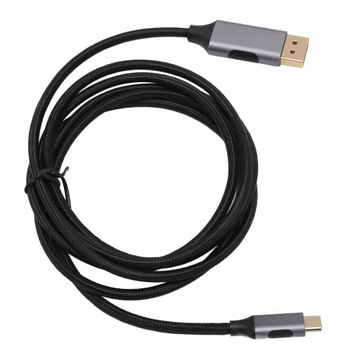 Кабель USB типа C к DisplayPort 1.4, профессиональный алюминиевый корпус M8