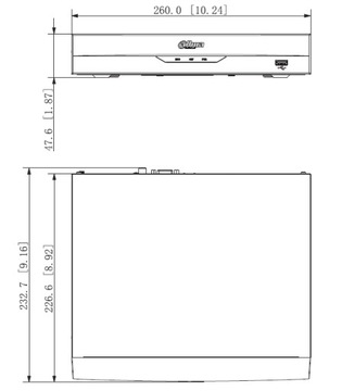 Dahua NVR2108HS-S3 / 8-канальный IP-рекордер 12 Мпикс.