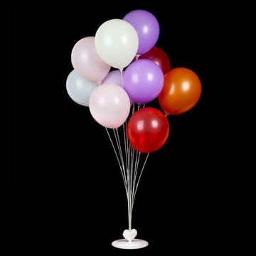 Подставка для букета из 13 шаров - 130 см.