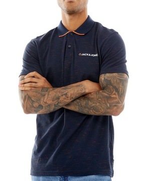 JACK & JONES- koszulka męska polo S.
