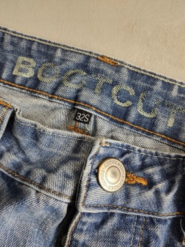 PEACOCKS Jeansowe SPODNIE BOOTCUT rozm. 32S