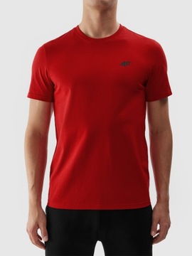 МУЖСКАЯ ФУТБОЛКА 4F ХЛОПКОВАЯ СПОРТИВНАЯ ФУТБОЛКА SS24