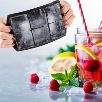 СИЛИКОНОВАЯ ФОРМА ДЛЯ БОЛЬШИХ КУБИКОВ ФОРМА XXL ИДЕАЛЬНО ДЛЯ ОХЛАЖДЕНИЯ