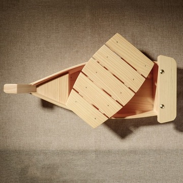 Drewniane tace dekoracyjne tace na łódki do sushi