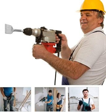 SDS-PLUS Изогнутое долото, плоское, широкое, 75x165 мм, для бетона