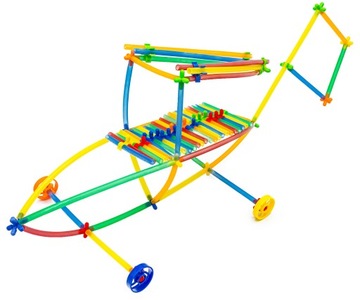 КРЕАТИВНЫЙ НАБОР ТРУБОК Конструкторы Трубочки Палочки Коробка 1000 шт.