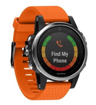 Pasek do GARMIN FENIX 5S S 20 mm 20mm ORANGE