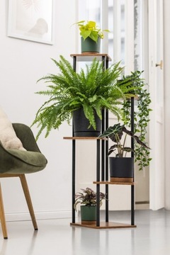 Металлическая подставка для цветов, высокая, 5 уровней, большая 106см XL PALACE