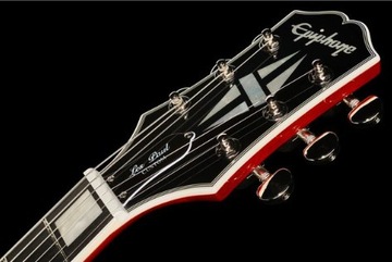 Epiphone Les Paul Custom фигурный прозрачный красный - электрогитара