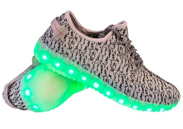 BUTY ZE ŚWIĘCĄCYMI PODESZWAMI 3 Kolory Rozmiar 42