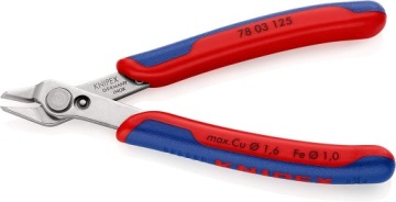 Прецизионные бокорезы Knipex для кабелей диаметром 125 мм.