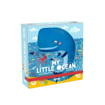 Puzzle kieszonkowe dla dzieci Mój Mały Ocean | Lon