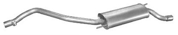 TLUMIK KONCOWY VW TRANSPORTER T4 1.9 2.0 2.4 2.5