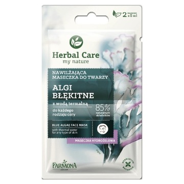 Herbal Care Maseczka nawilżająca ALGI BŁĘKITNE