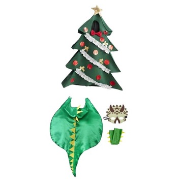 2ks kostýmu vianočného stromčeka oblečenia na vianočný večierok
