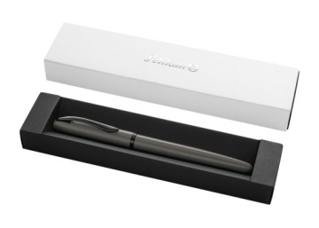Перова ручка Pelikan Джаз Noble Elegance Stone чорний - синій вкладиш
