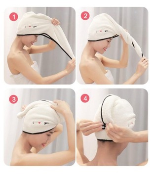 Kocham cię Magic Super Quick Dry Towel Ręcznik do