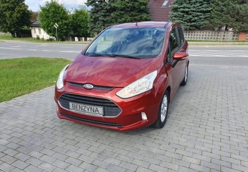 Ford B-MAX 1.0 EcoBoost 100KM 2015 Ford B-MAX Czujniki Parkowania PrzodTyl Klima Grzane FoteleSzyba Przod