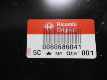 VÍKO KUFRU KUFRU ALFA ROMEO 156 01-05 60686041