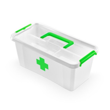 APTECZKA POJEMNIK NA LEKI ORGANIZER 8 l + WKŁAD