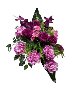 ИСКУССТВЕННАЯ КОМПОЗИЦИЯ ДЛЯ МОГИЛ, КЛАДБИЩА, VALUE PLUS ЦВЕТОЧНЫЙ ГОРШОК, КОМПЛЕКТ ПЛАТЬЯ