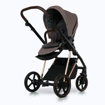 Коляска Roan Ivi COCOA/ROSE GOLD 2в1 + адаптеры Maxi Cosi
