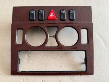 MERCEDES W210 RAHMEN mitte Blende Abdeckung DEKOR RADIA 21068303081