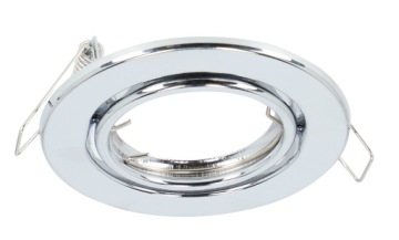 Oprawa Halogenowa LED Sufitowa GU10 RUCHOMA OKRĄGŁA podtynkowa wpuszczana