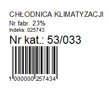 AVENSIS T27 T29 1.6 CHLADIČ KLIMATIZACE 16-18