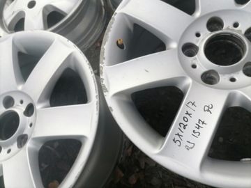 4× DISK HLINÍK BMW OE 8.0" X 17" 5X120