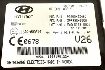 MODUL POHODĚ HYUNDAI I40 CW (VF) 954003Z465 1.7L DIESEL 100KW 2013
