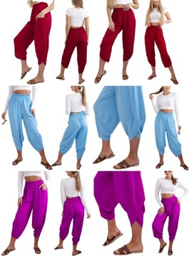 БРЮКИ ALLADIN TULIPS С КАРМАНАМИ ШИРОКИЕ ТУФЛИ SALAR BAGGY XXL