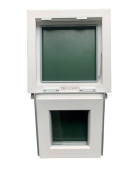 Окно ПВХ теплое белое 70х40 700х400 новое