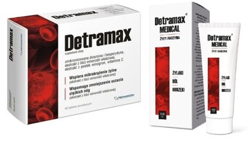 Detramax 60 tabl. powl. + GRATIS ŻEL Detramax Medical 100ml