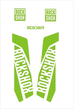 BOXXER ROCK SHOX naklejki amortyzator RÓŻNE KOLORY