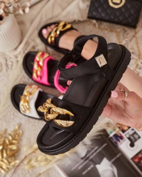 ЧЕРНЫЕ ЖЕНСКИЕ САНДАЛИИ ORETTE