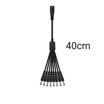 РАЗДЕЛИТЕЛЬ ПИТАНИЯ РАЗДЕЛИТЕЛЬ ПОСТОЯННОГО ТОКА 8x ВИЛКА 2,1 40 СМ