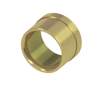 Tuleja 20 mm TECEflex obrączka zaciskana mosiądz 734520 TECE