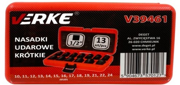 НАБОР КОРОТКИХ УДАРНЫХ НАСАДОК 1/210-24