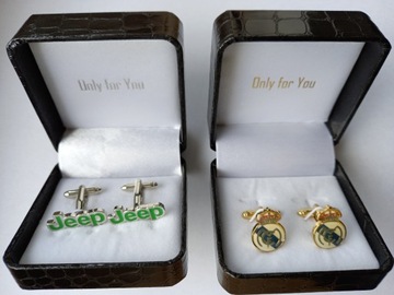 Запонки на футболку «Милана» для болельщика