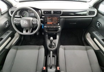 Citroen C3 III Hatchback Facelifting 1.2 PureTech 83KM 2021 Citroen C3 Citroen C3 Zadbany Czerwony Czarny AndroidAuto Klima, zdjęcie 17