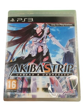 AKIBAS TRIP UNDEAD UNDRESSED PS3 NOWA FOLIA 3xA