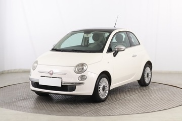 Fiat 500 II Hatchback 3d 1.2 69KM 2009 Fiat 500 1.2, Salon Polska, Serwis ASO, Klima, zdjęcie 1